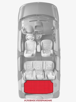 ЭВА коврики «Queen Lux» багажник для Mazda RX-7
